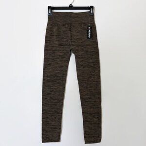 Elastic waist athletic leggings